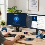 Discover the top 10 tech gadgets 2031 in a modern workspace showcasing Bluetooth devices and innovative technology.