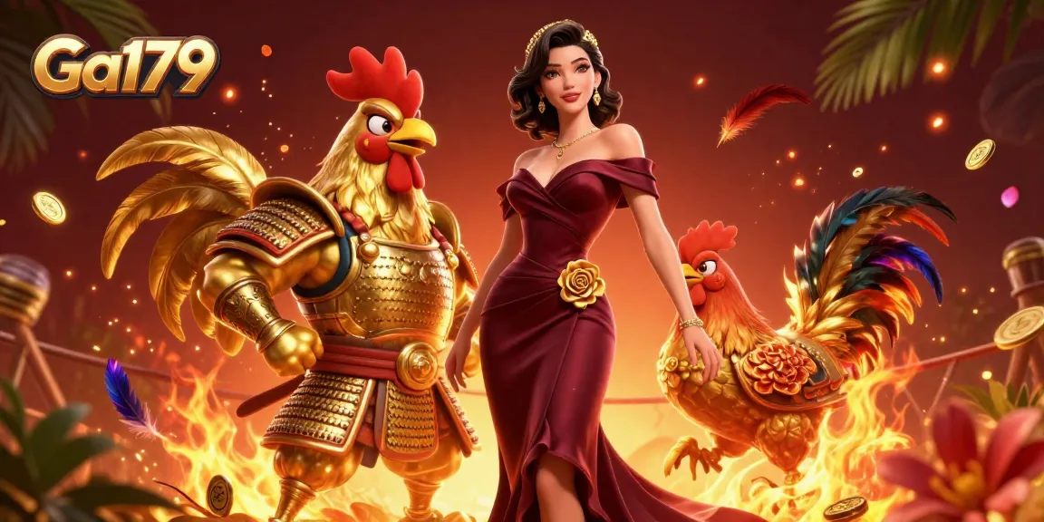 Experience thrilling cockfighting at Ga179 with glamorous visuals and dynamic betting elements.