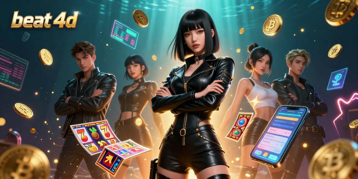 Experience the excitement of beat 4d through captivating 3D slot visuals and vibrant game elements.