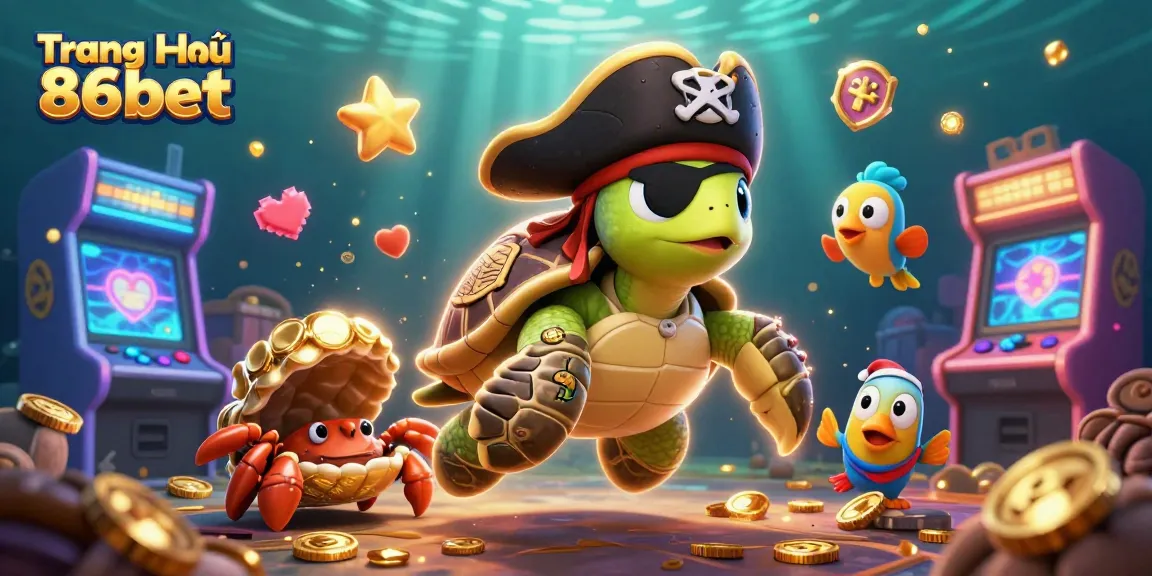 Experience exciting gaming adventures on Trang Chủ 86bet with vibrant casino-themed characters.