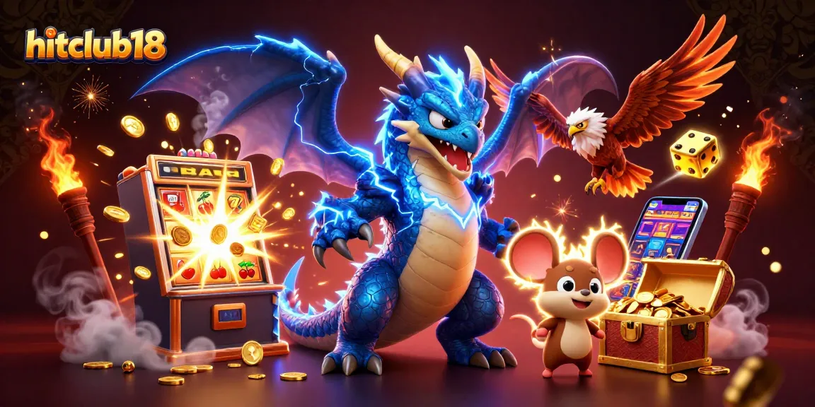 Spin and win at hitclub18 with thrilling slot adventures and vibrant gaming displays!