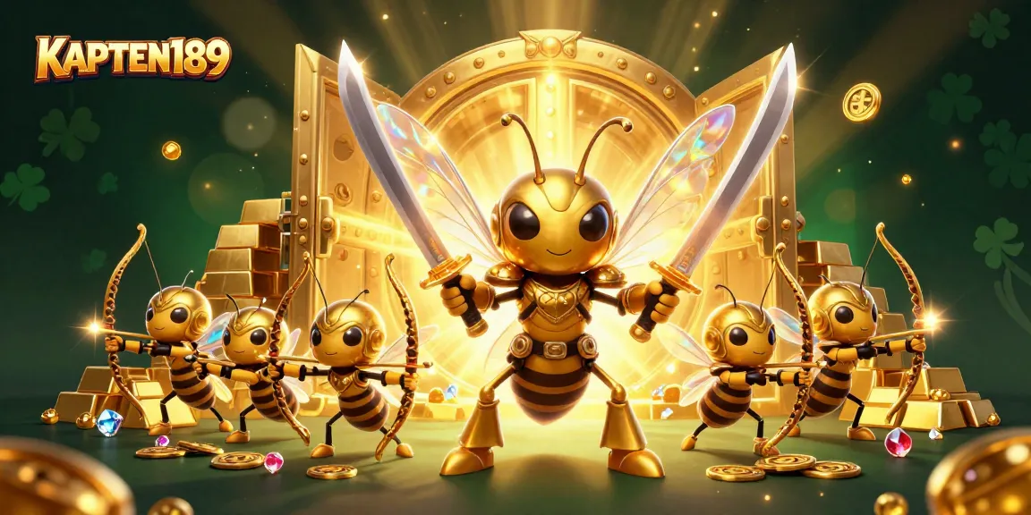KAPTEN189 menghidupkan kegembiraan perjudian dengan ilustrasi 3D slot yang berkilau dan karakter menarik.
