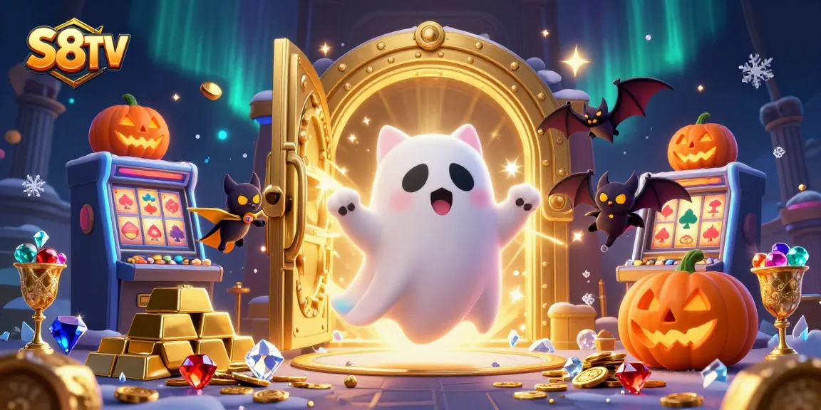 Join S8TV for thrilling live betting moments amid ghostly casino wonders.