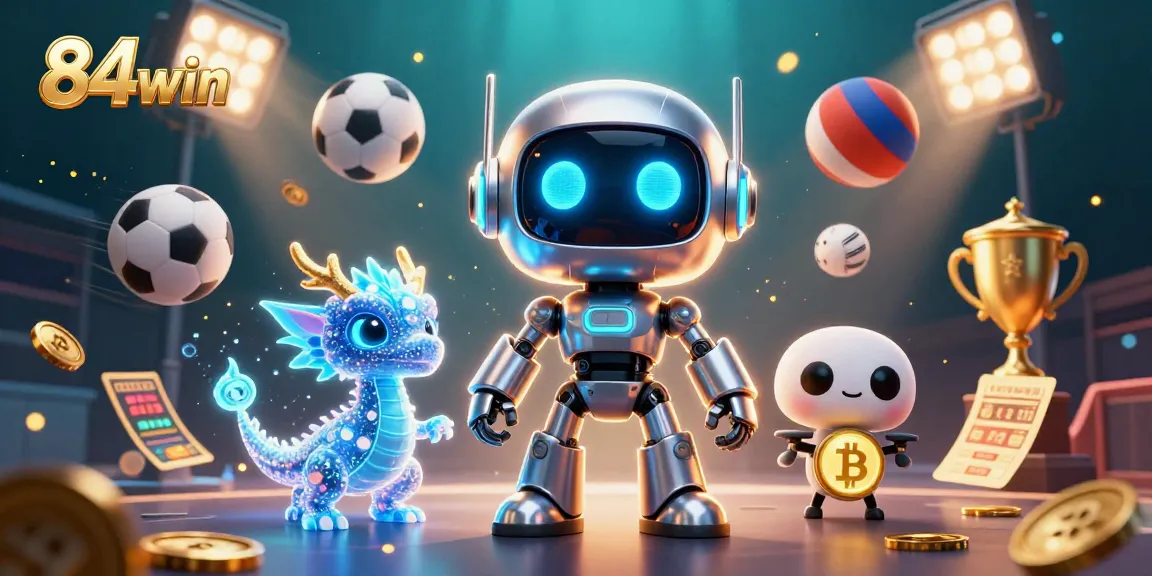 Join the excitement at 84win with a vibrant 3D casino world showcasing thrilling sports betting action and bonus opportunities.