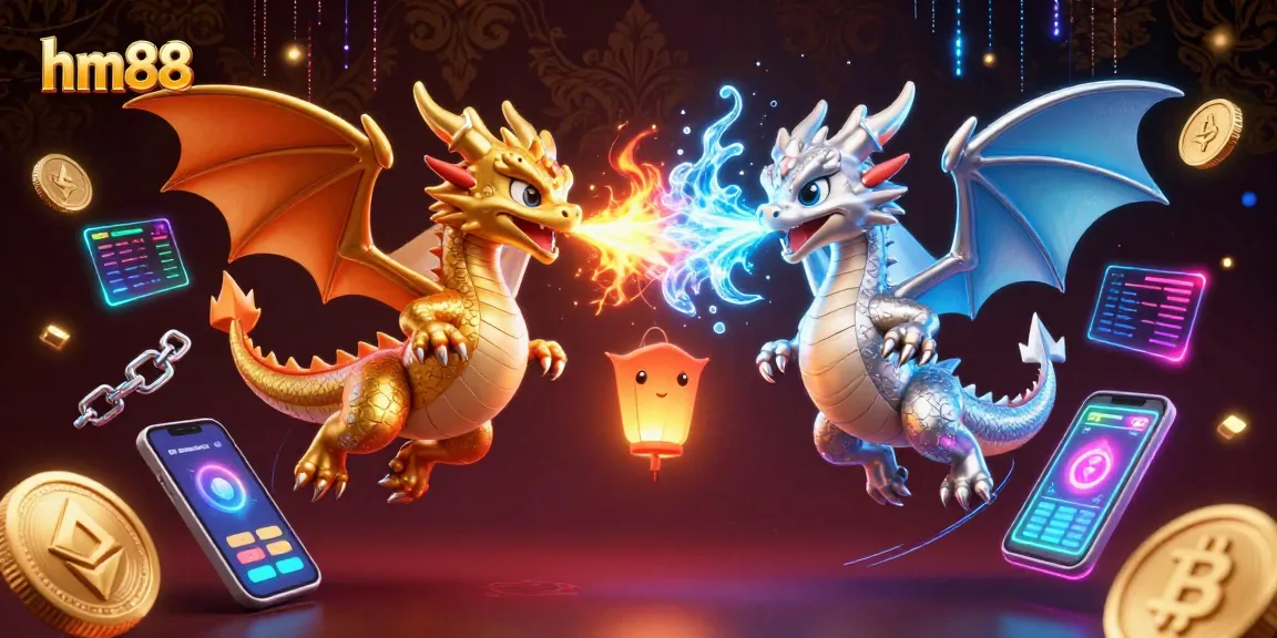 Experience the thrill of hm88 with dynamic 3D dragons in an engaging casino atmosphere.