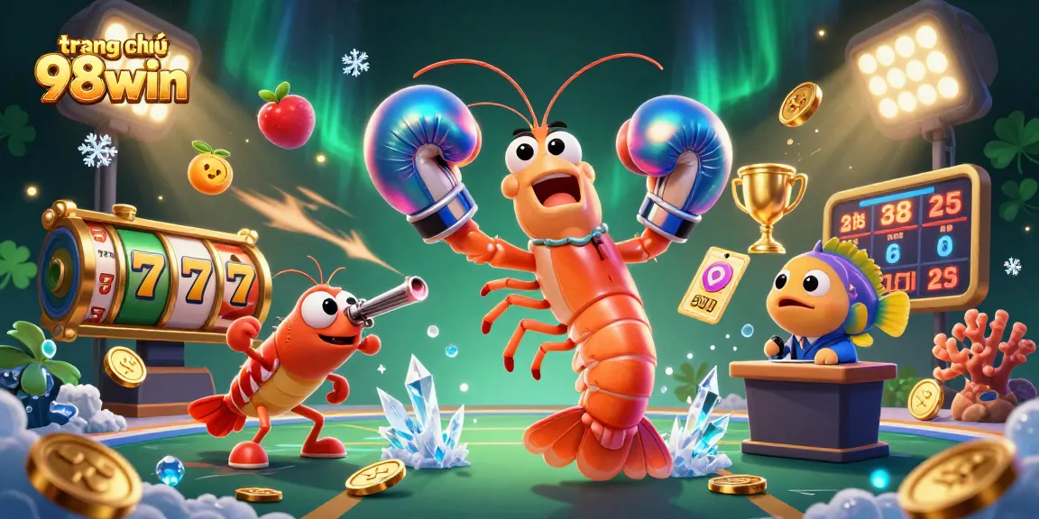 Experience the vibrant energy of trang chủ 98win with animated slot reels and lucky symbols!