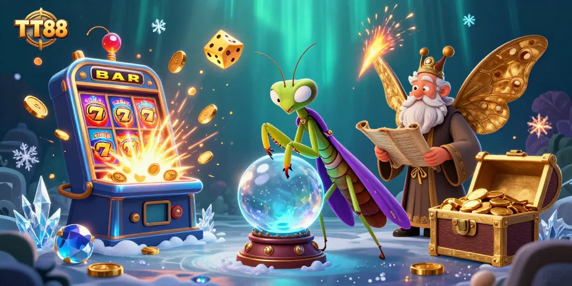 Engage with TT88's thrilling jackpot excitement featuring slots and mystical characters