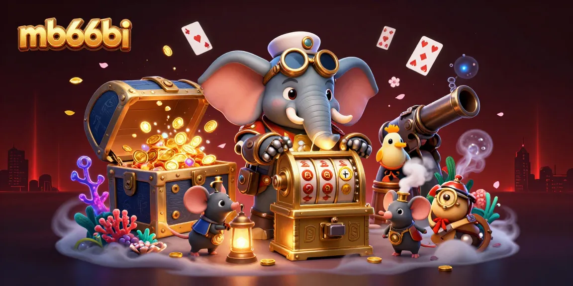Engage with mb66bi's vibrant 3D casino adventure featuring steampunk elements, exciting gameplay, and golden rewards.
