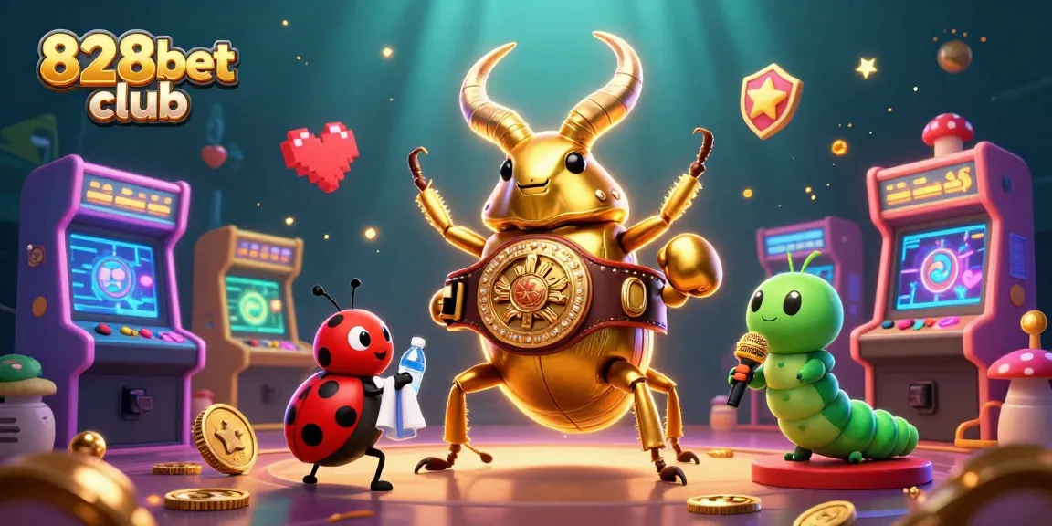 Experience winning thrills at 828bet club with an exciting casino-themed illustration.