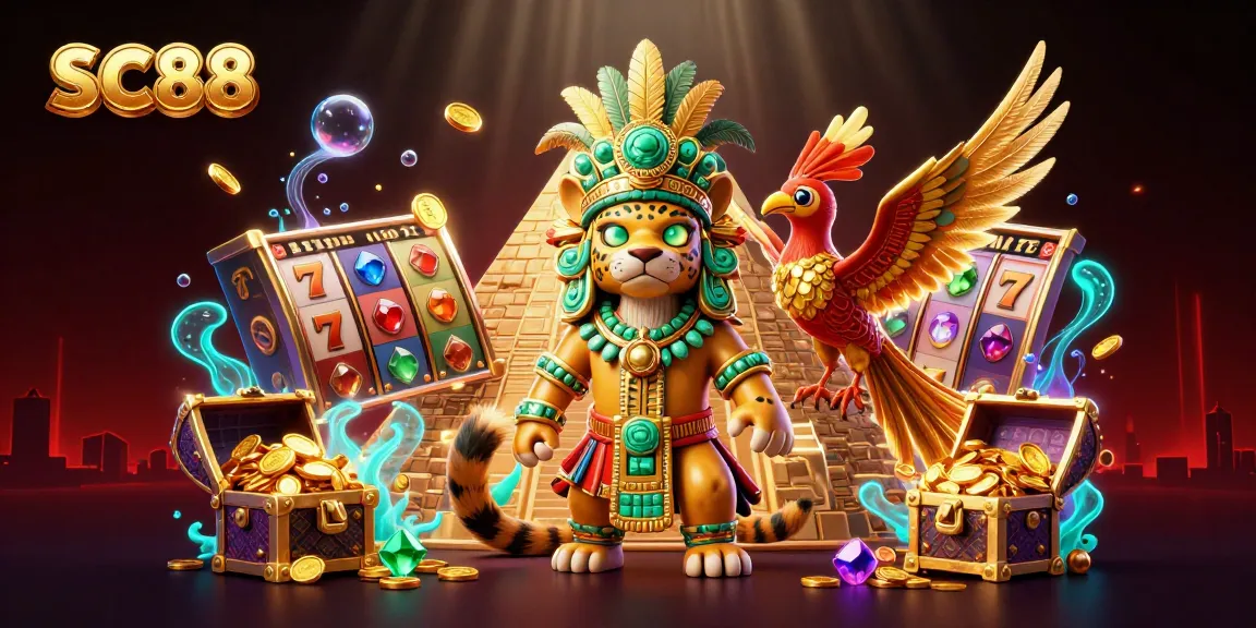 Experience thrilling spins on SC88 with dynamic slot elements and vibrant 3D characters.