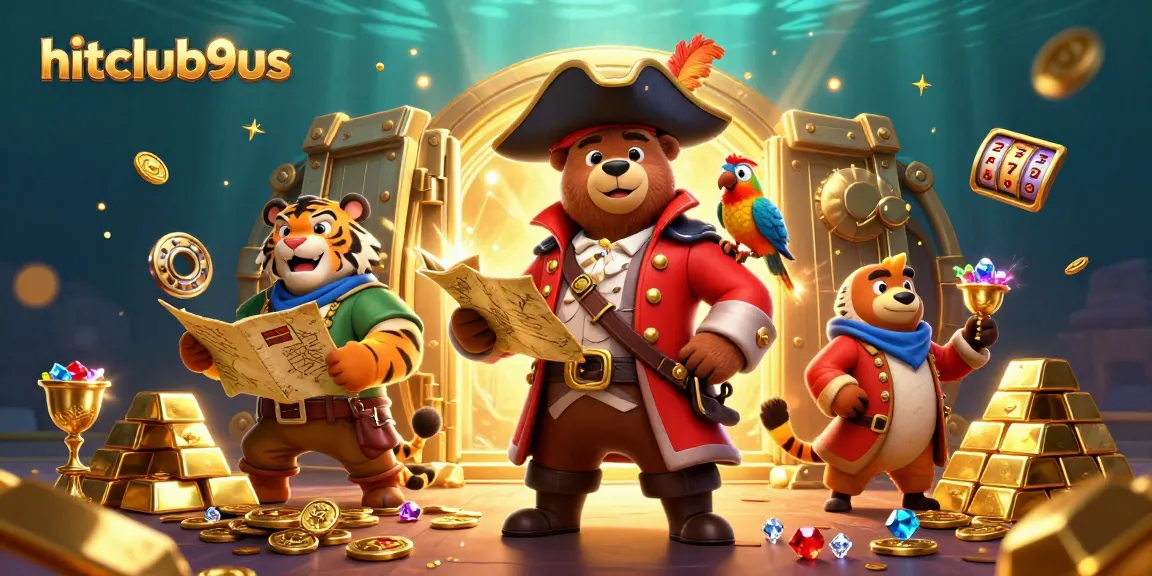 Experience hitclub9us with pirate themes, treasure, and vibrant casino action!