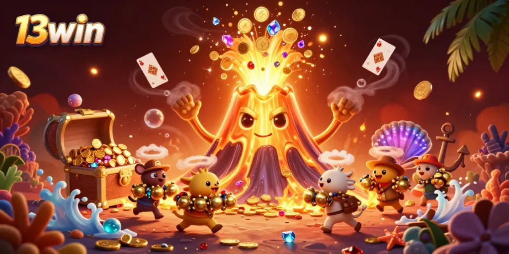 Experience the thrill of winning at 13win with a treasure-filled casino adventure