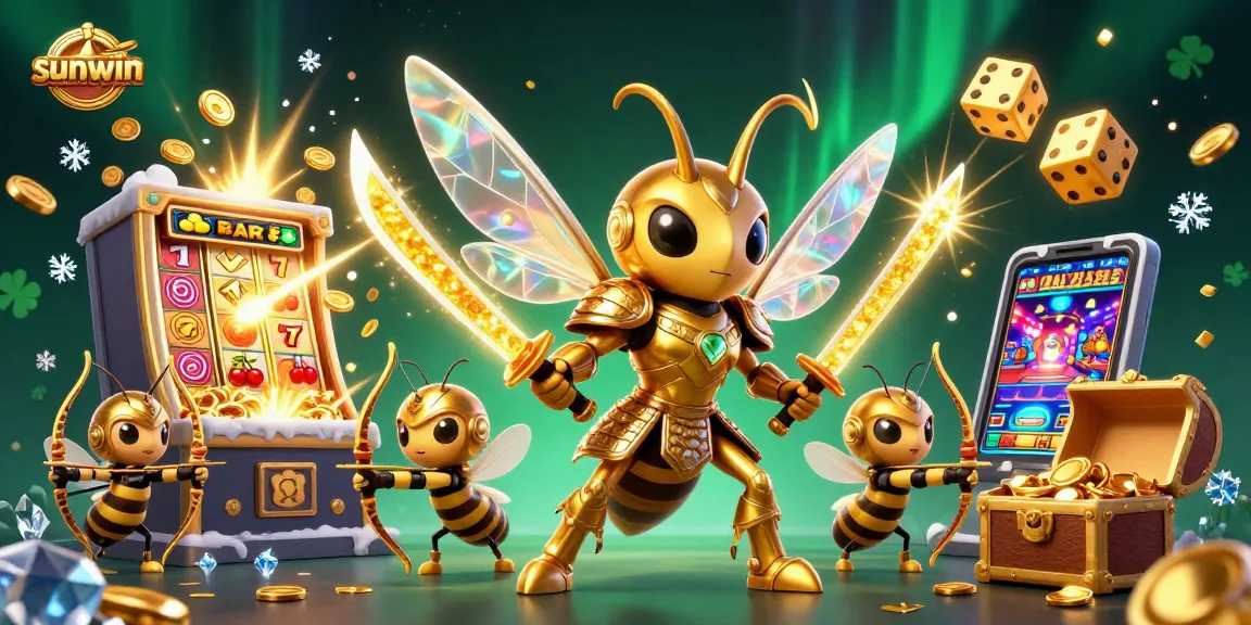 Join the action at sunwin with vibrant slots and dynamic casino games in an exciting 3D scene.