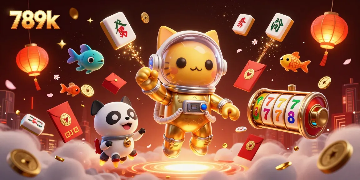 Experience the vibrant action of 789k casino slots featuring unique characters and dynamic gambling elements in a rich 3D scene.