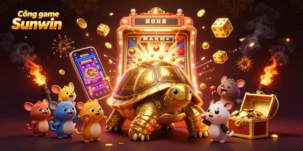 Cổng game Sunwin offers thrilling experiences with a golden tortoise pinball, dynamic jackpots, and exciting games.