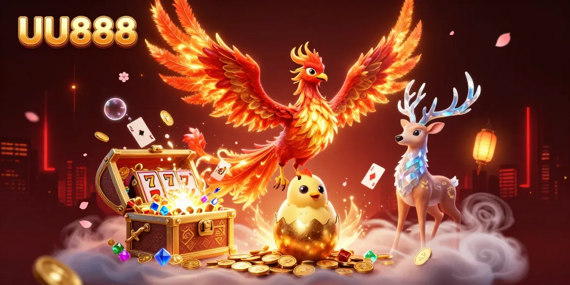 Play the exciting games at UU888 while experiencing the thrill of vibrant slot jackpots.