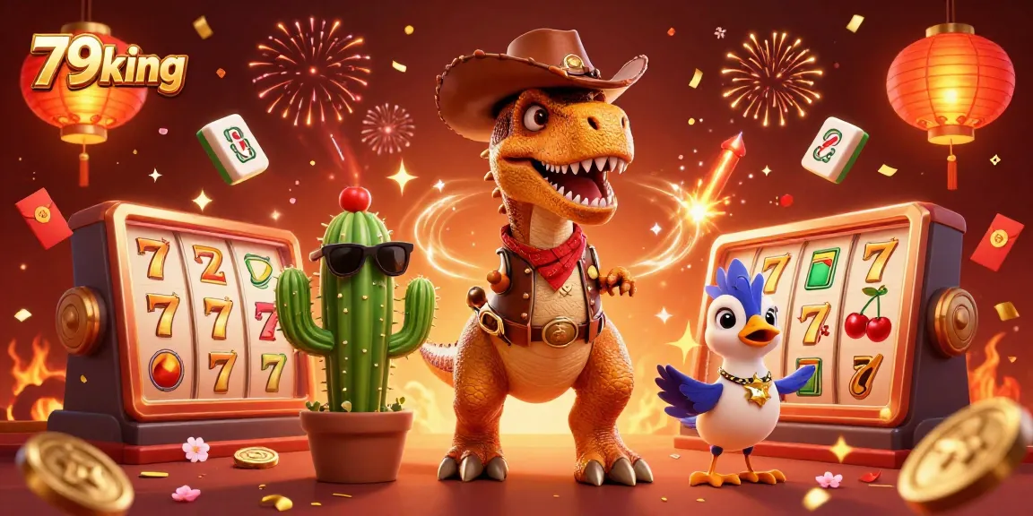 Experience thrilling spins at 79king casino with cartoon characters and dynamic slot elements.