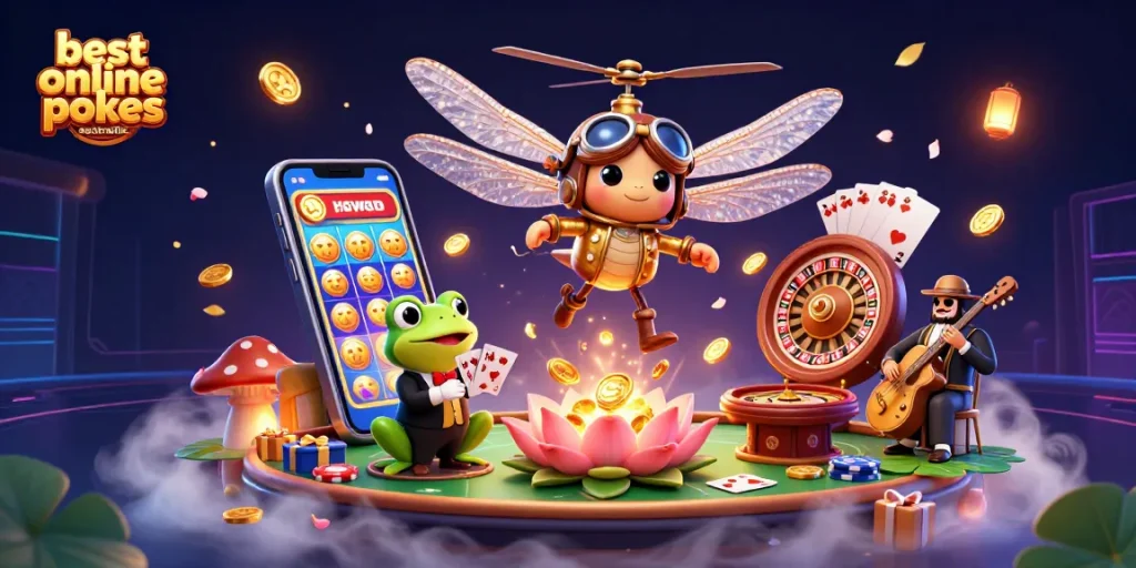 Experience thrilling gameplay with the best online pokies Australia featuring vibrant slot reels and engaging casino elements.