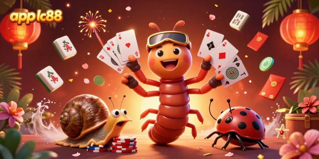 Experience the thrill of app lc88 with dynamic 3D casino characters and exciting gaming elements.