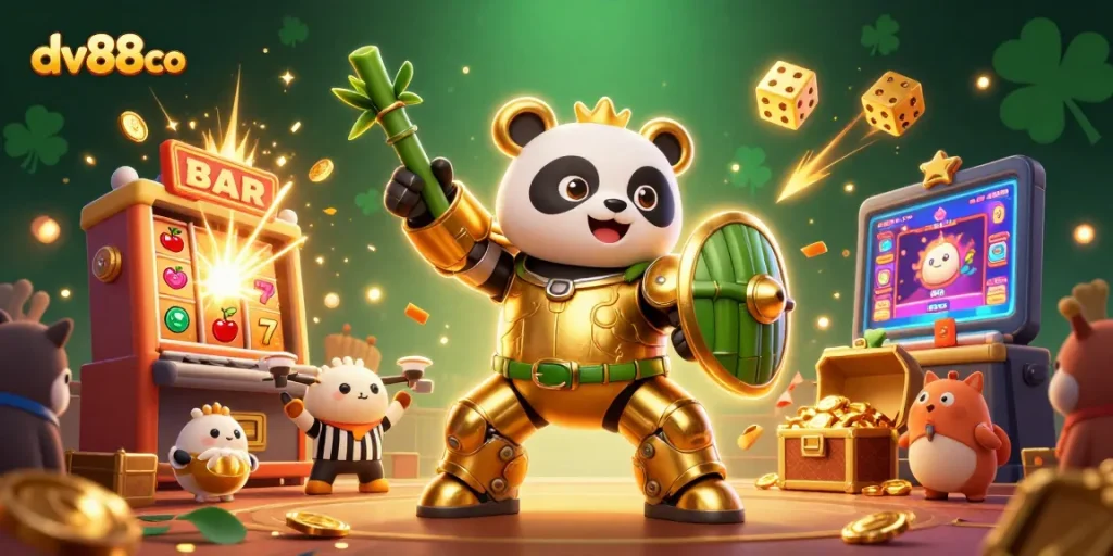 Experience jackpot excitement at dv88co with immersive 3D casino elements, exciting gameplay, and vibrant animations.