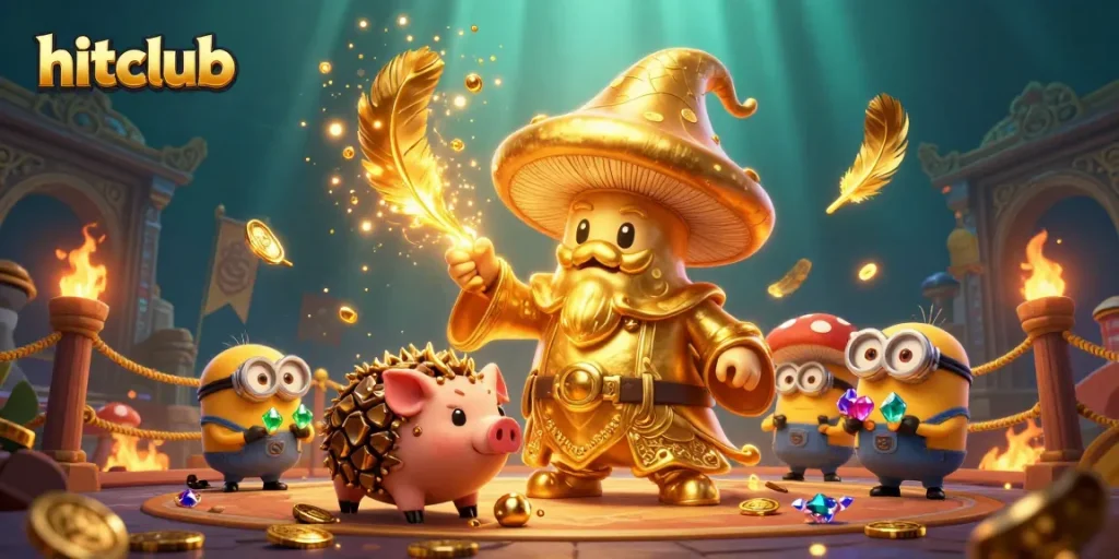 Experience thrilling action at hitclub with magical treasures and vibrant casino elements.