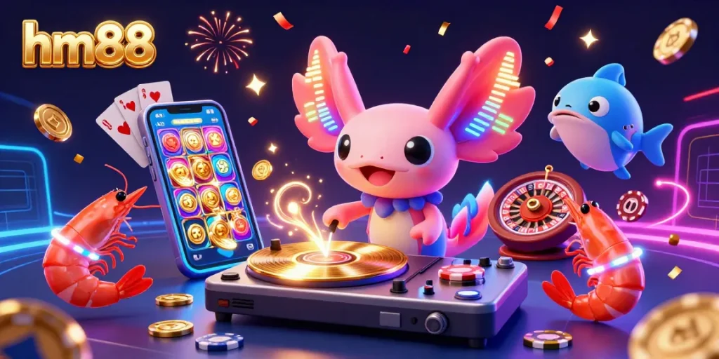 Spin the reels and win rewards with hm88’s electrifying underwater casino adventure.